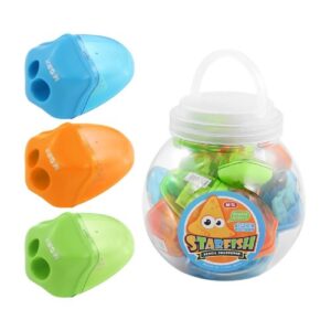 Ořezávátko plastové M&G se zásobníkem na 2 tužky Ořezávátko M&G Starfish se zásobníkem