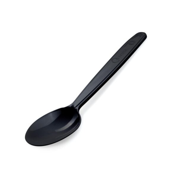 Lžička kávová (PP) opakovaně použitelná černá 13cm /50ks Lžička kávová (PP) opakovaně použitelná černá 13cm /50ks Lehká černá plastová lžička vhodná pro opakované i jednorázové použití. Lze ji mýt v myčce (odolnost do 70 °C) a je ideální pro teplé i studené pokrmy. Skvěle se hodí do fast food provozů
