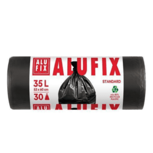 Sáček do koše 35l/53x60/30ks ALUFIX Standard Pytle na odpadky ALUFIX nabízejí ideální řešení pro ukládání odpadu