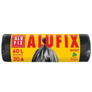 Sáček do koše 60l/60x71/20ks ALUFIX Basic Pytle na odpadky nabízejí ideální řešení pro ukládání většího množství odpadu