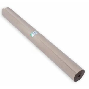 Balicí papír role šedý 100cm/50m Ekologický balicí papír vyrobený ze 100% recyklovaného hnědého papíru. Pevný a neprůhledný materiál s gramáží 90 g/m2 nabízí vynikající ochranu předmětů při přepravě a skladování. Univerzální použití pro balení zboží