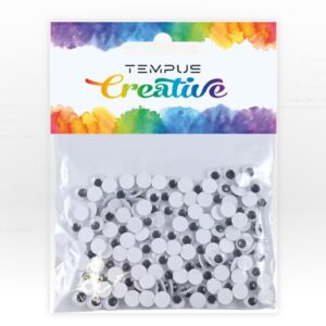 Očička kulatá samolepící 7mm/150ks Oživte své kreativní projekty!