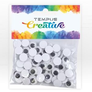 Očička kulatá samolepící 12mm/80ks Oživte své kreativní projekty!