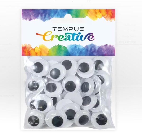 Očička kulatá samolepící 20mm/40ks Očička kulatá samolepící 20mm/40ks Oživte své kreativní projekty!