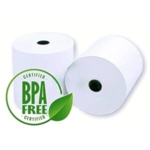 Pokladní role 76x60x17 TERMO Vysoce kvalitní český termo kotouček pro pokladní termotiskárny. Termo papír je bez bisfenolu A (BPA free)