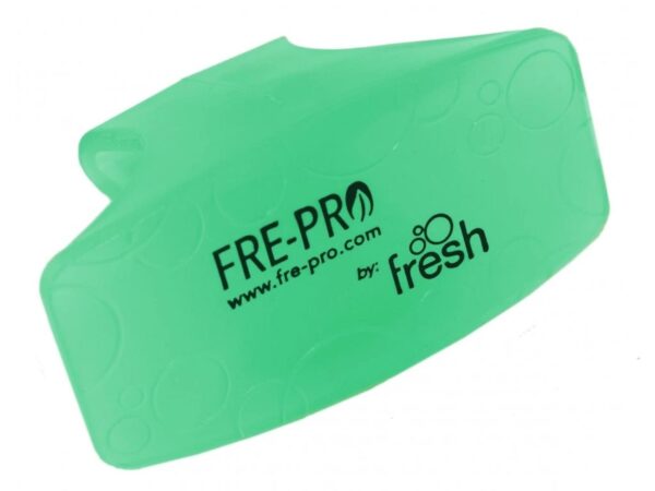 WC závěs vonný FRE-PRO Cucumber Melon/zelený WC závěs vonný FRE-PRO Cucumber Melon/zelený Díky jedinečnému provedení lze tento vonný závěs od značky FRE-PRO umístit na nejrůznější místa. Unikátní materiál