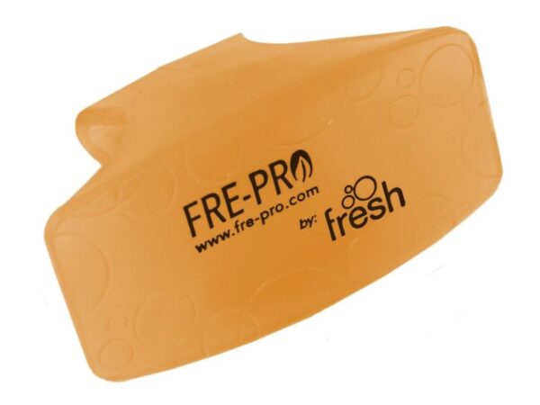 WC závěs vonný FRE-PRO Mango/oranžový WC závěs vonný FRE-PRO Mango/oranžový Díky jedinečnému provedení lze tento vonný závěs od značky FRE-PRO umístit na nejrůznější místa. Unikátní materiál
