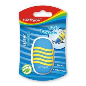 Pryž školní KEYROAD Wave mix barev Poznejte novou úroveň gumování s pryží Keyroad Wave. Její inovativní vlnitý design není jen stylový