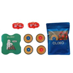 Magnetická stavebnice CLIXO 4 kola