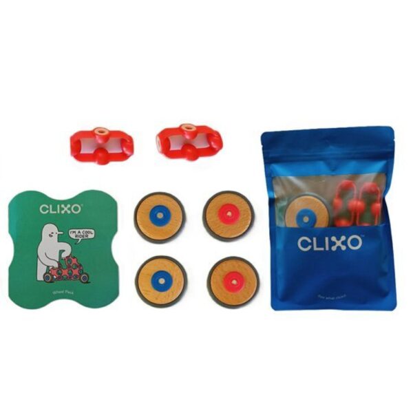 Magnetická stavebnice CLIXO 4 kola Magnetická stavebnice CLIXO 4 kola