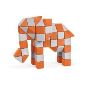 Magnetická stavebnice JollyHeap Creative set 100ks/ 4 tvary kostek Objevte magnetický svět JollyHeap® – revoluční magnetickou stavebnici