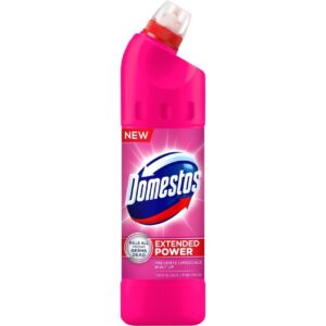 Domestos WC Pink 750ml Domestos tekutý čisticí a dezinfekční přípravek je určený k čištění a dezinfekci silně znečištěných míst a zejména tam