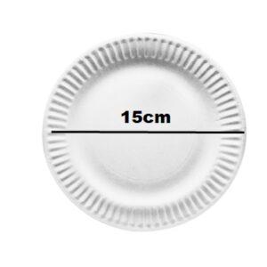 Talíř kulatý prům. 15cm papírový/100ks Talíř kulatý / průměr 150mm/100ks