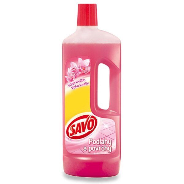 Savo na podlahy a povrchy UNI 750ml Magnolie Savo na podlahy a povrchy UNI 750ml Magnolie Savo na podlahy a povrchy s vůní magnolie ke každodennímu úklidu ploch. Obsahuje účinné antibakteriální přísady