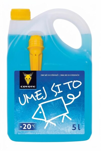 Nemrznoucí kapalina Coyote do ostřikovačů -20/5l Nemrznoucí kapalina Coyote do ostřikovačů -20/5l Nemrznoucí kapalina Coyote -20 ° C