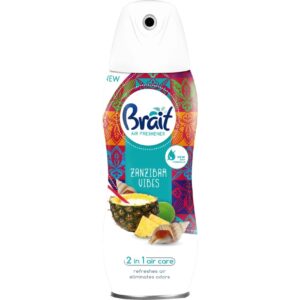 Osvěžovač vzduchu "suchý" Brait 300ml Zanzibar Brait Home parfume Zanzibar osvěžovač vzduchu - neobsahuje vodu