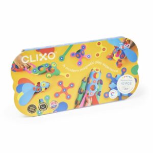 Magnetická stavebnice CLIXO  Rainbow 42ks Objevte svět nekonečné kreativity s CLIXO Rainbow
