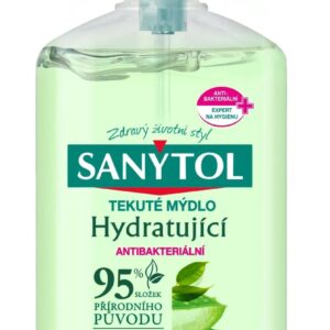 Sanytol dezi antibakteriální hydratující mýdlo 250ml Pravidelné mytí rukou je tím nejjednodušším způsobem jak předcházet infekcím. Antibakteriální hydratující mýdlo SANYTOL má hypoalergenní složení