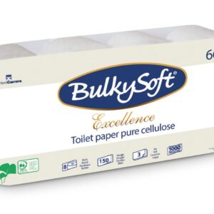 Toaletní papír 200 3vrs. Jemný třívrstvý toaletní papír BULKYSOFT kombinuje kvalitu