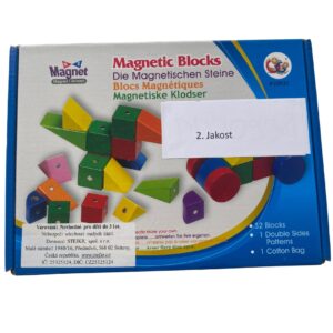 Magnetická hra Skládej tvary Zboží II. jakosti: Produkt byl využit jako předváděcí kus