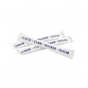 Cukr hygienicky balený 1kg (250ks x 4g) - porcovaný Hledáte praktické a elegantní řešení pro slazení kávy nebo čaje ve vaší kanceláři
