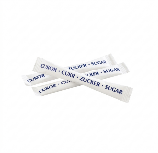 Cukr hygienicky balený 1kg (250ks x 4g) - porcovaný Cukr hygienicky balený 1kg (250ks x 4g) - porcovaný Hledáte praktické a elegantní řešení pro slazení kávy nebo čaje ve vaší kanceláři