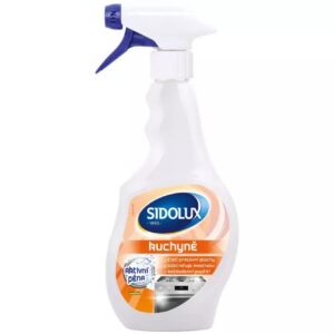 Sidolux Professional na kuchyně s aktivní pěnou 500 ml Sidolux Professional na kuchyně je určený k udržení každodenní čistoty v kuchyních. Snadno a účinně odstraňuje nečistoty typické pro kuchyně. Je vhodný pro čistění digestoři