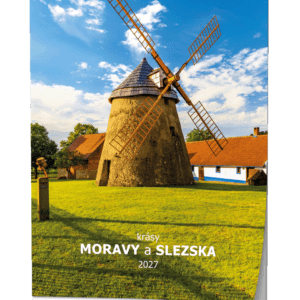 Kalendář nástěnný A3 Krásy Moravy a Slezska BNF7 Mezinárodní měsíční kalendárium