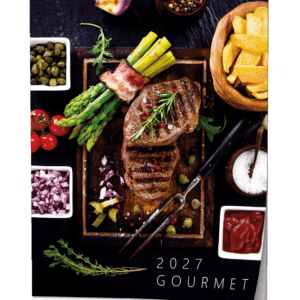 Kalendář nástěnný A3 Gourmet BNG11 Mezinárodní měsíční kalendárium