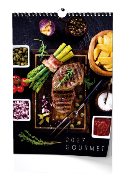 Kalendář nástěnný A3 Gourmet BNG11 Kalendář nástěnný A3 Gourmet BNG11 Mezinárodní měsíční kalendárium