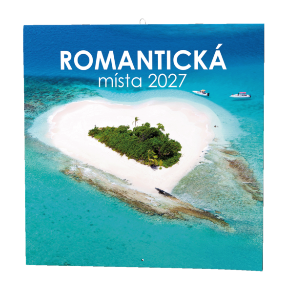 Kalendář nástěnný poznámkový Romantická místa BNL6 Kalendář nástěnný poznámkový Romantická místa BNL6 České jmenné měsíční kalendárium