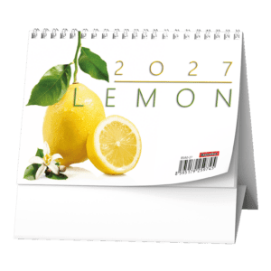 Kalendář stolní pracovní čtrnáctidenní Lemon BSA0 České čtrnáctidenní  jmenné kalendárium 