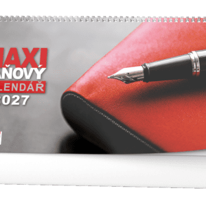 Kalendář stolní pracovní MAXI daňový BSB8 Tradice v novém designu.Maxi formát s týdenním sloupcovým kalendáriem