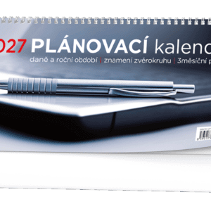 Kalendář stolní pracovní plánovací daňový BSC11 České týdenní jmenné kalendárium