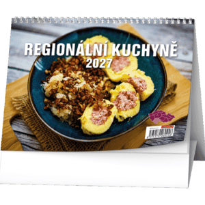 Kalendář stolní žánrový týdenní Regionální kuchyně BSD14 Stolní kalendář s týdenním kalendáriem pro všechny milovníky vaření. Rozměry: 210 x 150Počet stran: 57
