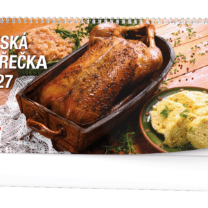 Kalendář stolní žánrový čtrnáctidenní Česká vařečka BSD6 České čtrnáctidenní jmenné kalendárium 