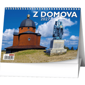 Kalendář stolní žánrový týdenní Z domova BSH1 České týdenní  jmenné kalendárium 