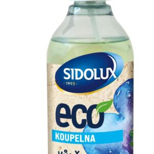 Sidolux Eco čistič na koupeny 500 ml Čistič koupelen SIDOLUX Eco koupelna patří do ekologické řady čisticích prostředků
