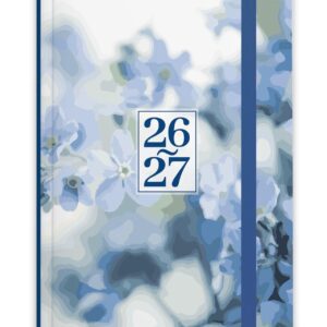 Diář týdenní B6 Lungo 18 měsíční BLU9 - 2 pomněnka 18 měsíční týdenní diář Lungo v elegantním pomněnkovém designu pokrývá období od července 2026 až do konce roku 2027. Ideální pro přehledné plánování školního roku i dlouhodobých projektů. Praktický formát B6