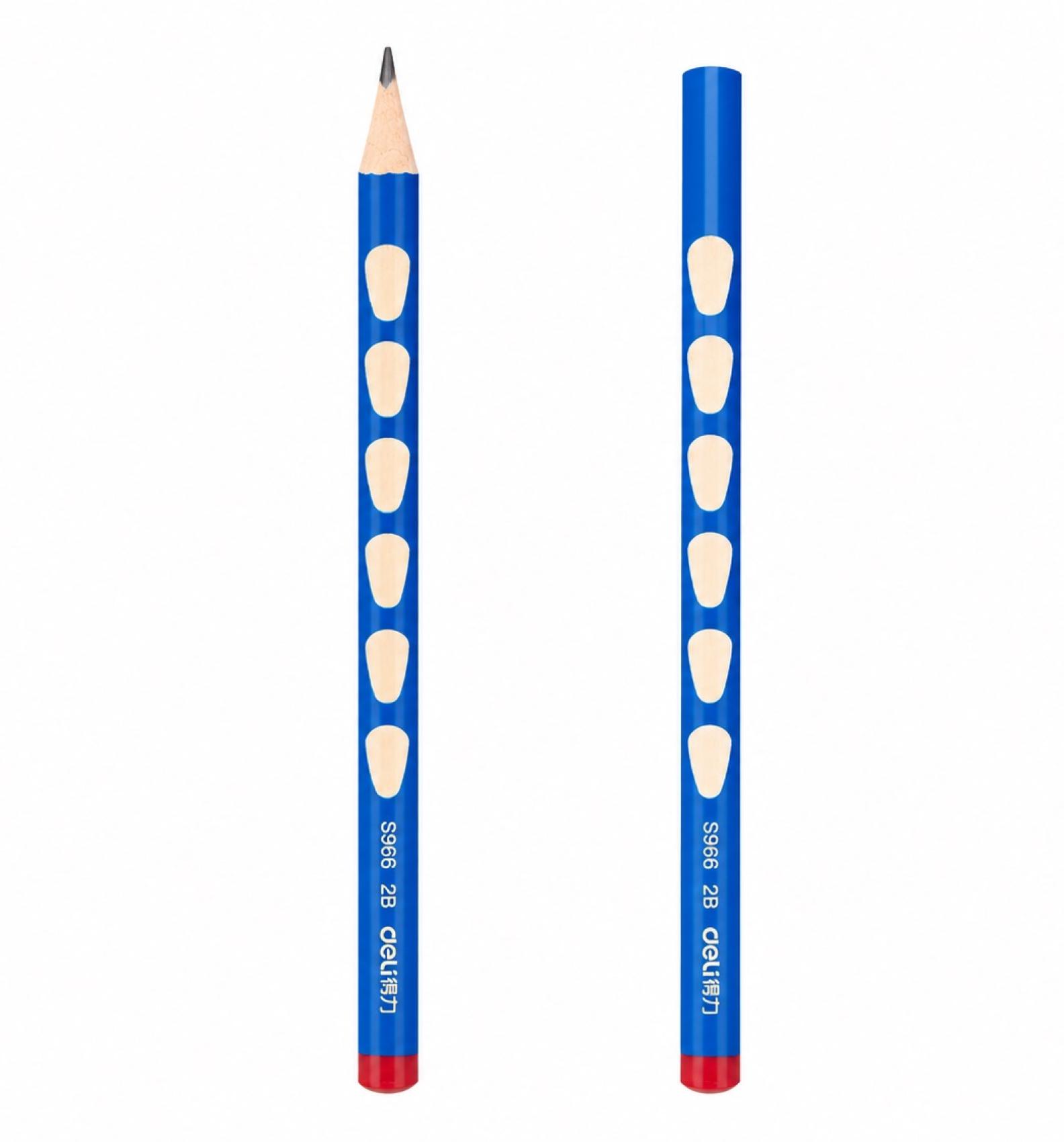 Tužka školní HB trojhranná JUMBO s výřezy pro snadný úchop Tužka školní HB trojhranná JUMBO s výřezy pro snadný úchop Grafitová silná tužka JUMBO s tvrdostí HB je skvělá pro začínající školáky. Díky trojhrannému tvaru a výřezům pro prsty se dětem drží velmi pohodlně a přirozeně