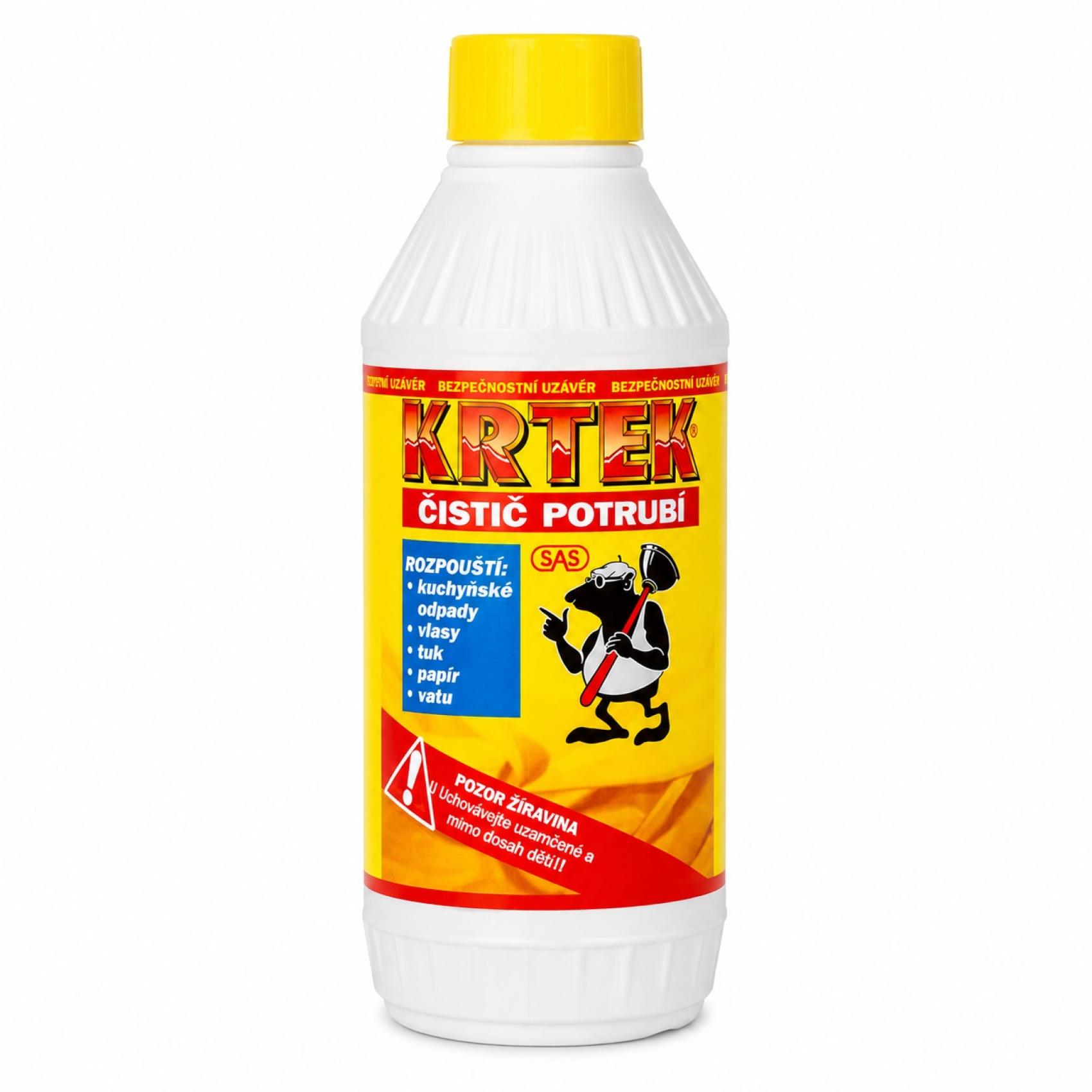 KRTEK čistič odpadů 900gr KRTEK čistič odpadů 900gr Čistič odpadů Krtek