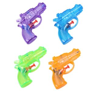 Plastová pistolka na vodu 13cm Klasická vodní pistole ve tvaru revolveru o délce 13 cm je nepostradatelnou hračkou pro teplé letní dny. Díky svým kompaktním rozměrům skvěle padne do ruky i menším dětem