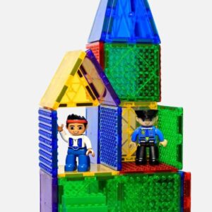 Stavebnice GEM magnetická hra GEM-LEG kompatibilní čtverce 72 dílků Zboží II. jakosti: Produkt nese známky na originálním obalu (pomačkaná nebo lehce poškozená krabice).Magnetické stavebnice otevírají dětem svět neomezené kreativity a prostorové představivosti. Každý dílek je vybaven silnými magnety