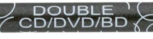 Popisovač Centropen 3616 oboustranný double černý Centropen 3616 Double je speciální permanentní popisovač se dvěma hroty