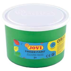 Prstové barvy JOVI 500ml zelená - 56117 Kvalitní prstové barvy na bázi přírodních ingrediencí se želatinovou strukturou