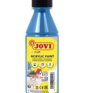 Barvy akrylové JOVI 250ml sv. modrá - 68021 Akrylová barva na vodní bázi