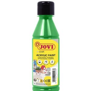 Barvy akrylové JOVI 250ml sv. zelená - 68017 Akrylová barva na vodní bázi