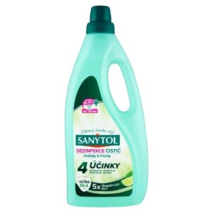 Sanytol dezinfekce univerzální na podlahy 4 účinky 1l Dezinfekční čistič na podlahy SANYTOL je nejefektivnější řešení pro čistění kanceláří