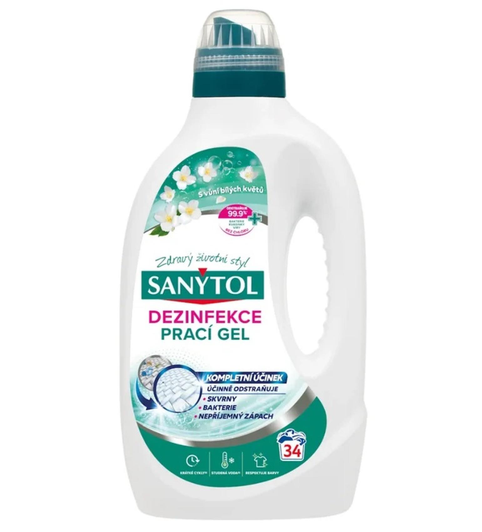 Sanytol dezinfekční prací gel 1 Sanytol dezinfekční prací gel 1