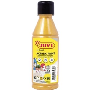 Barvy akrylové JOVI 250ml zlatá 68038 Akrylová barva na vodní bázi